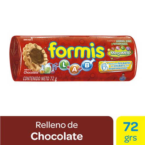 GALLETITAS FORMIS CHOCOLATE x 72g