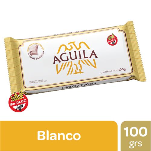 CHOCOLATE BLANCO AGUILA x 100g
