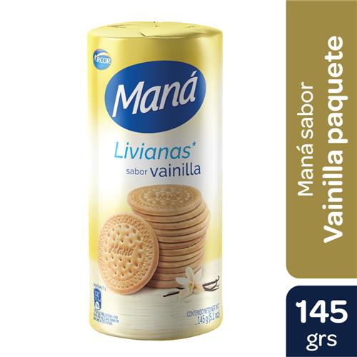 GALLETITAS MANA VAINILLA x 145 g