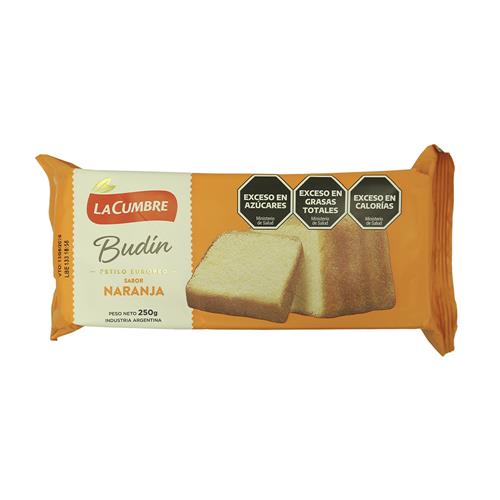 BUDIN DE NARANJA LA CUMBRE x250grs