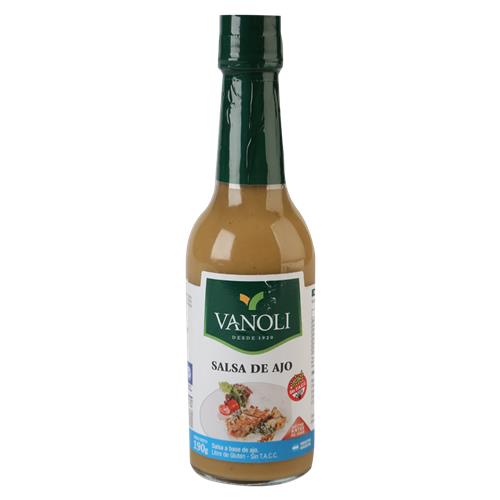SALSA DE AJO VANOLI x 190g