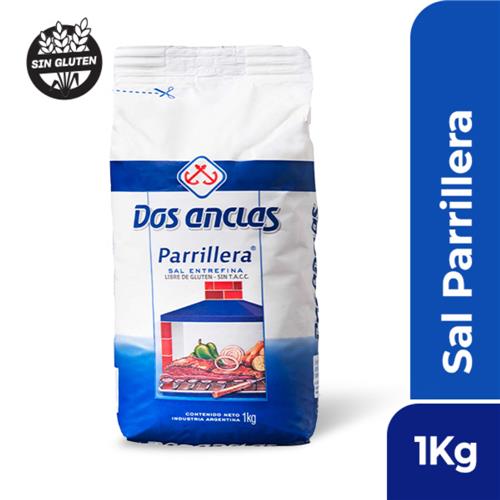 SAL ENTREF PARRILLERA DOS ANCLAS PAQ x1kg