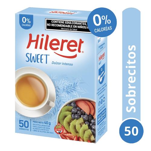 EDULCORANTE HILERET SWEET x 50u