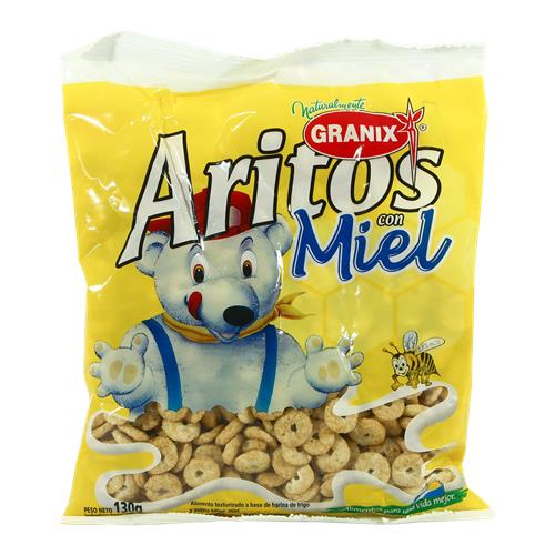 CEREAL ARITOS MIEL GRANIX  x 130 g