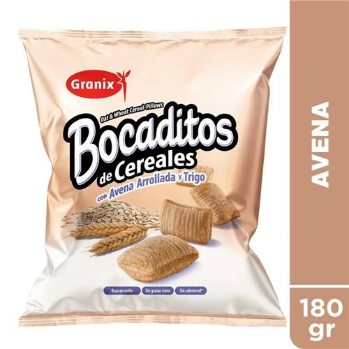 BOCADITO DE AVENA GRANIX x 180g