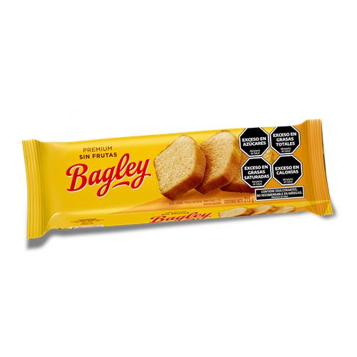 BUDIN S/FRUTA BAGLEY x 215g