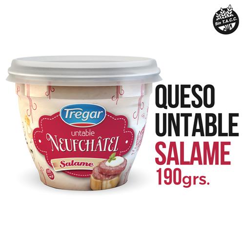 QUESO UNTABLE SALAME TREMBLAY  x 190g