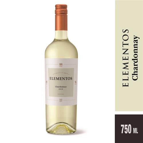 VINO CHARDONNAY ELEMENTOS  x 750ml
