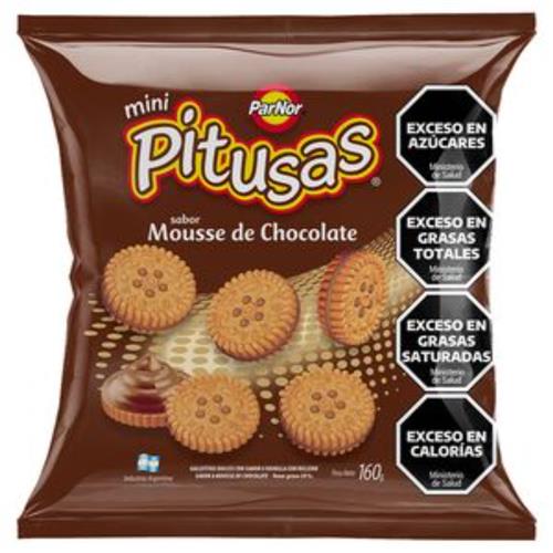 GALLETITAS PITUSAS RELL MOUSSE x 160