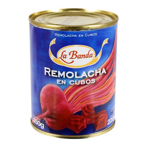 REMOLACHA EN CUBOS LA BANDA x 350 g