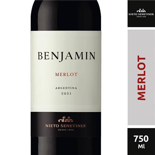 VINO MERLOT BENJAMIN x 750ml