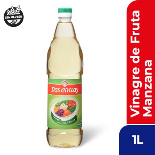 VINAGRE DE MANZANA DOS ANCLAS x 1lt