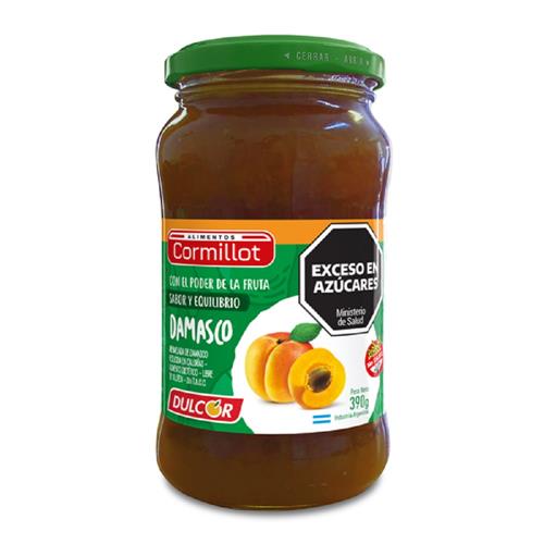MERMELADA DAMASCO LIGHT CORMILLOT x 390g