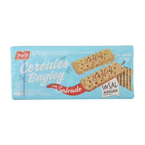 GALLETITAS CEREALES BAGLEY SALVADO SIN SAL x169g