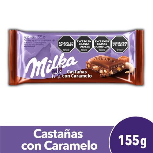 CHOCOLATE MILKA CAST C/CARAM x 155g