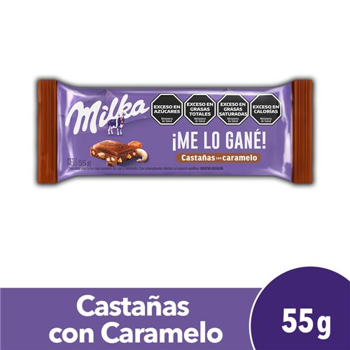 CHOCOLATE MILKA CASTAÑA x 55g