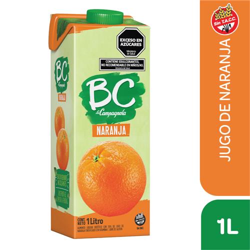 JUGO NARANJA BC x1lts
