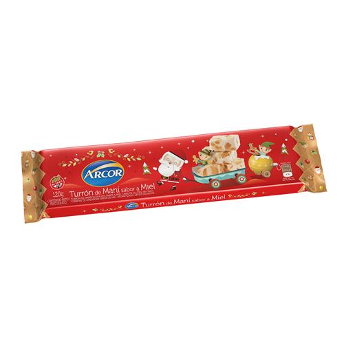TURRON DE MANI C/MIEL ARCOR x 120g