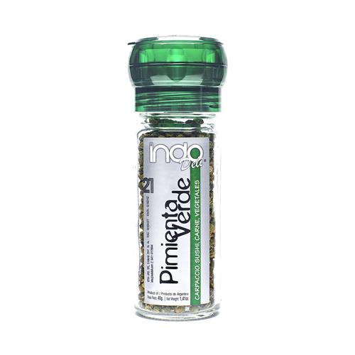 MOLINILLO INDO DELI PIMIENTA VERDE x 40g