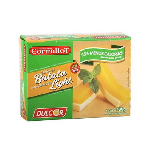 DULCE DE BATATA CON VAINILLA DULCOR x 430g