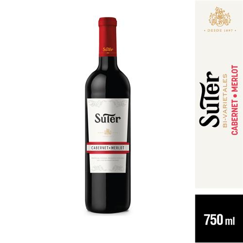 VINO CABERNET-MERLOT SUTER x750ml