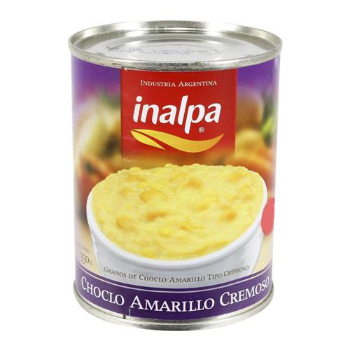 CHOCLO AMARILLO CREM  INALPA x 350gs