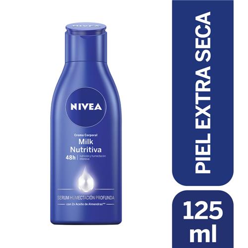 CREMA MILK NUTRITIVA NIVEA x 125ml