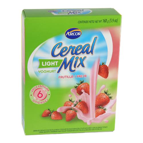 BARRA CEREAL FRUTILLA CEREAL MIX x 32g