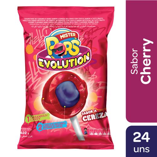 CHUPETIN MR POPS CEREZA EVOLUTION x 24u