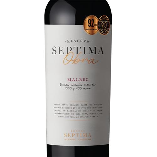 VINO SEPTIMA OBRA CHARDONNAY x 750ml