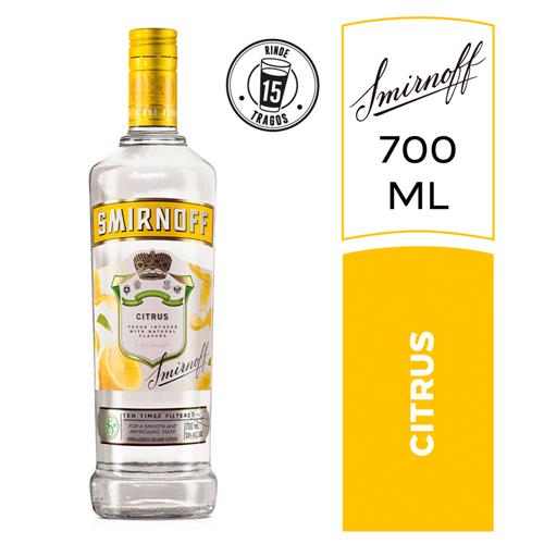 VODKA SMIRNOFF CITRUS x 700ml