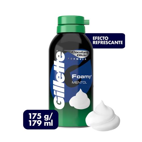 ESPUMA FOAMY MENTOL GILLETTE x 175g