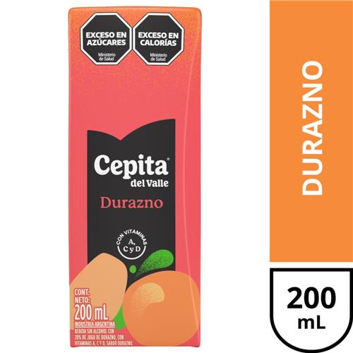 CEPITA NUTRI DURAZNO x 200ml