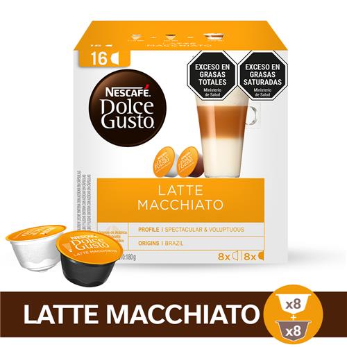 CAPSULAS DOLCE GUSTO LATTE MACHIATO 16cap 194g