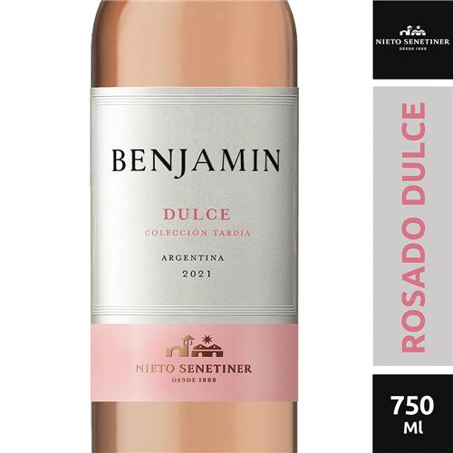 VINO ROSADO DULCE TARDIA BENJAMIN x750ml