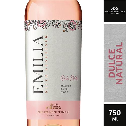VINO MALBEC ROSE EMILIA x 750ml