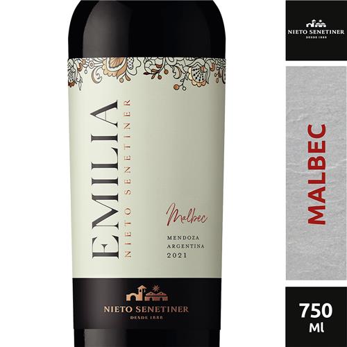 VINO MALBEC EMILIA x750ml
