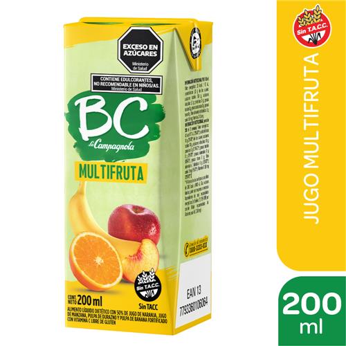 JUGO MULTIFRUTA BC 200ml