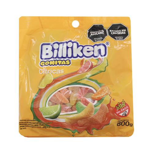 GOMITAS SURTIDAS CITRICAS BILLIKEN X800GRS