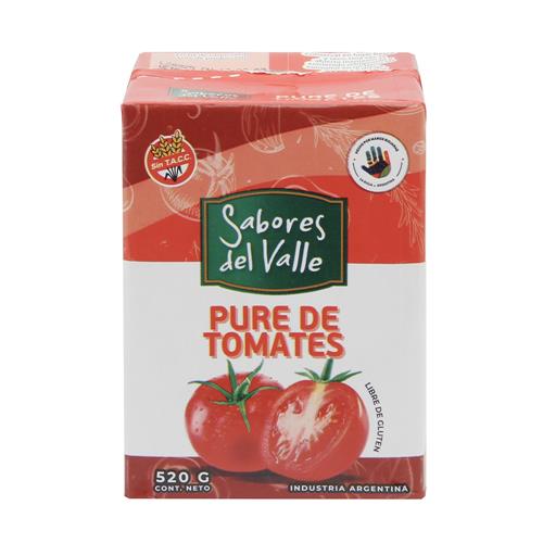 PULPA DE TOMATE SABORES DEL VALLE x 520g