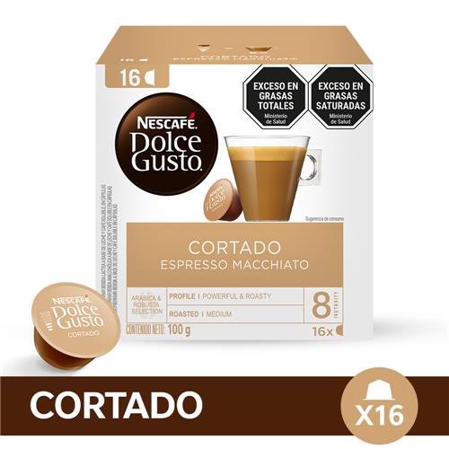 CAPSULAS DOLCE GUSTO CORTADO x16uni