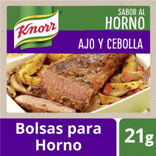 SAZON SABOR AL HORNO KNORR AJO Y CEB x 21g