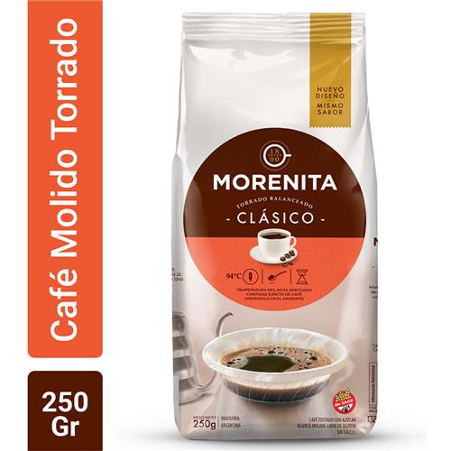 CAFE MOL CLAS BAL LA MORENITA x 250 g