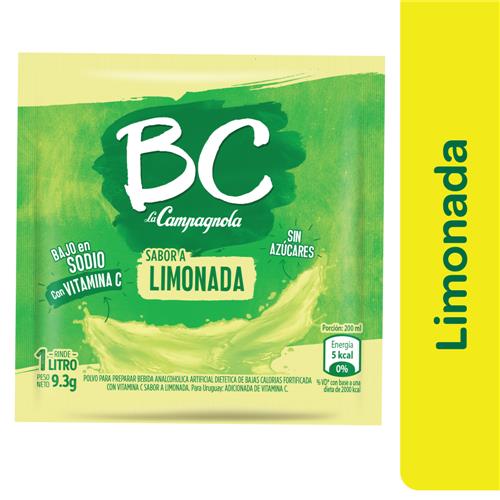 JUGO POLVO LIMONADA BC x 9.3g