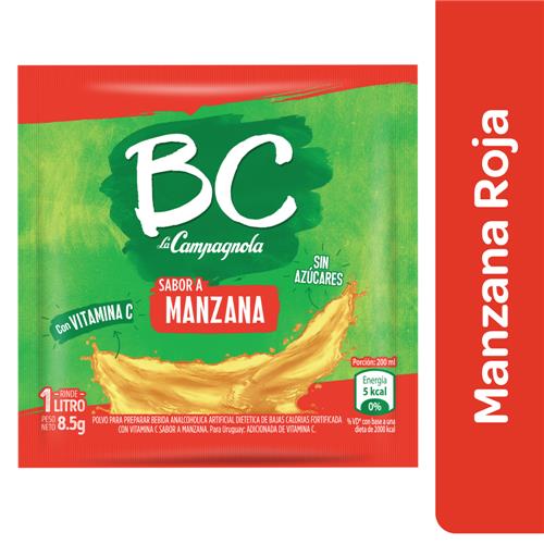 JUGO POLVO MANZANA BC x 8.5g