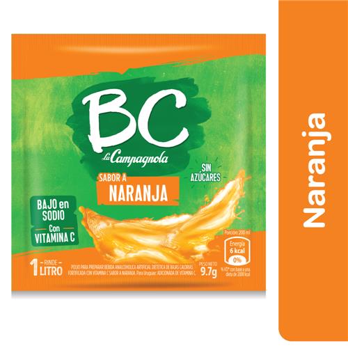 JUGO BC MANDARINA x 1 sobre