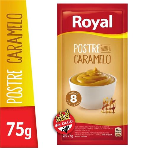 POSTRE CARAMELO ROYAL x 75g