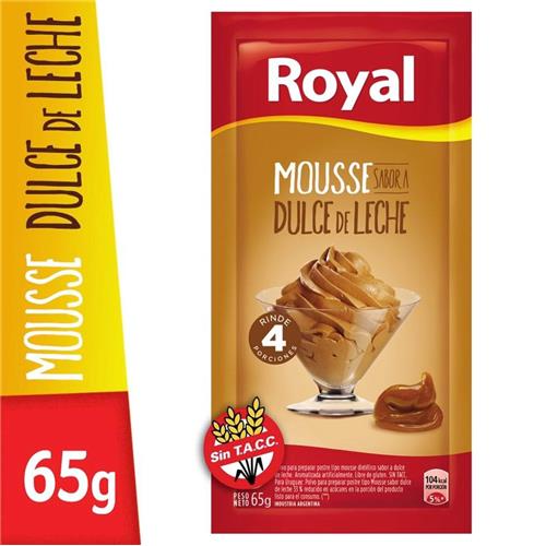 MOUSSE DDL ROYAL x 65g