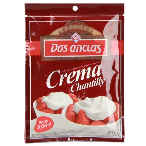 CREMA CHANTILLY DOS ANCLAS x 50g