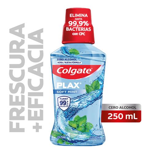 ENJUAGUE BUCAL SOFT MINT COLGATE x250ml